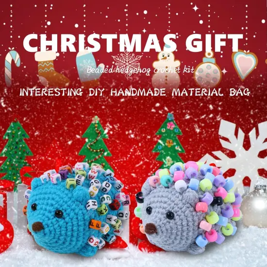 Crochet Kit for Beginners (Light Blue + Lake Blue) {5}