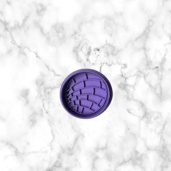 Cake Pop Concha Cutter and Embosser (Round) 1.50 inch {6}