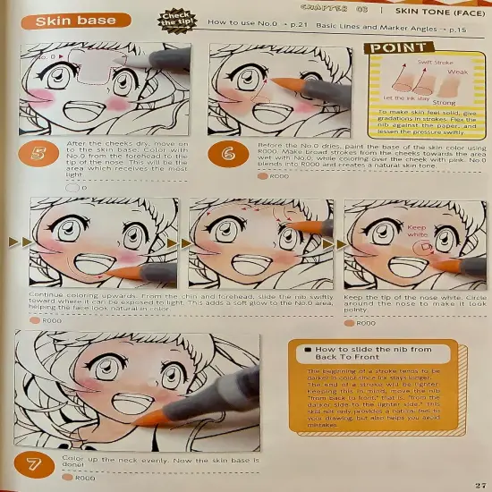 Illustration Book Bundle Set, Alcohol-Based Markers (12 pcs) {5}