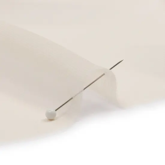 1 Yard Silk Chiffon Fabric Lightweight Sheer Ethereal Nude Tone, 44 Inches Wide {2}