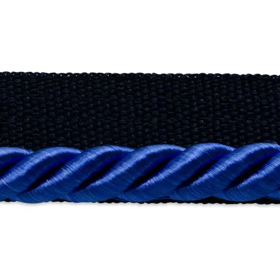 5 yards of Hilda 3/8" TwistedLip Cord Trim | 5 yard cut Ultra Marine {1}