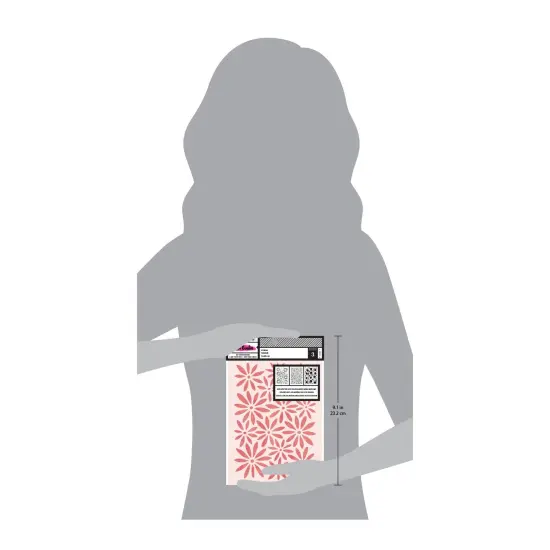 Vicki Boutin Mixed Media Stencil-5"X7" {5}