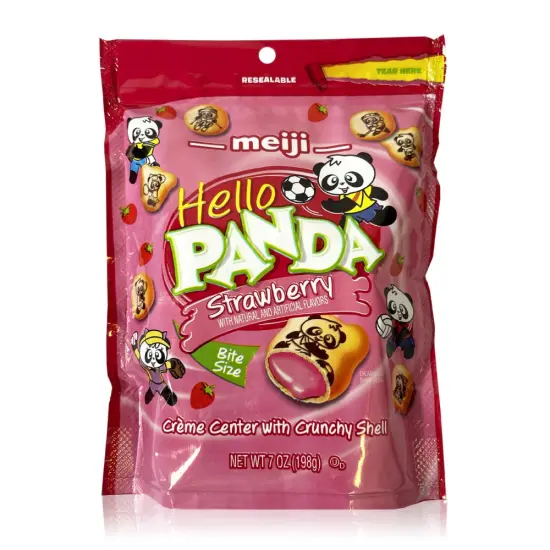 Meiji Panda Strawberry 7 OZ 1 Ct {1}