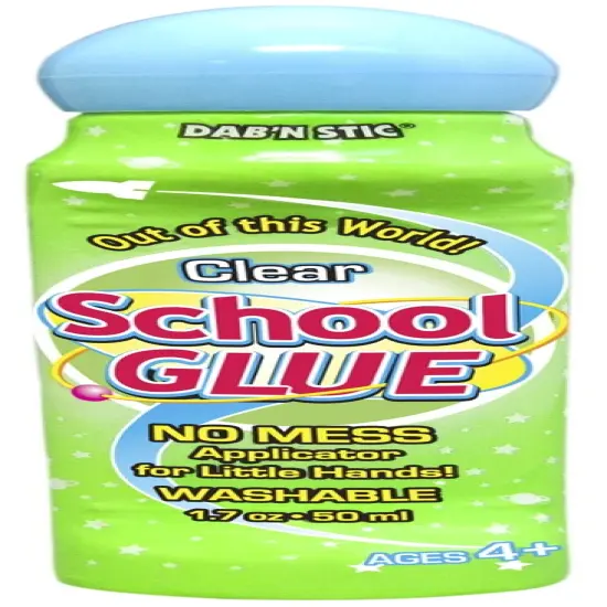 Crafty Dab'N Stic School Glue 1.75oz-Clear {1}