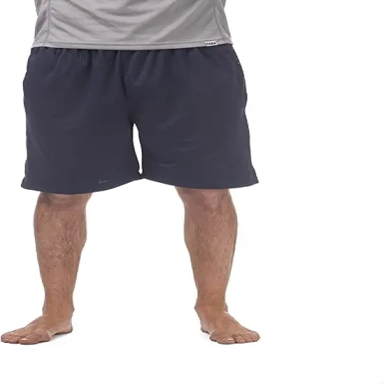 Comfortable Mesh Athletic Shorts | RADYAN&reg; NAVY {1}
