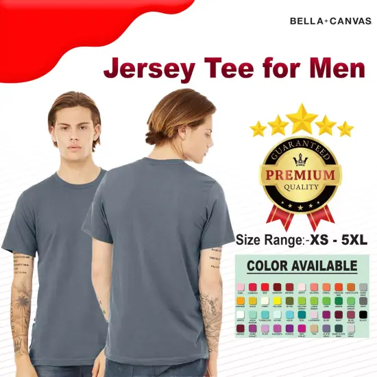 BELLA + CANVAS&reg; - Crewneck Short Sleeve Jersey Tee White {2}