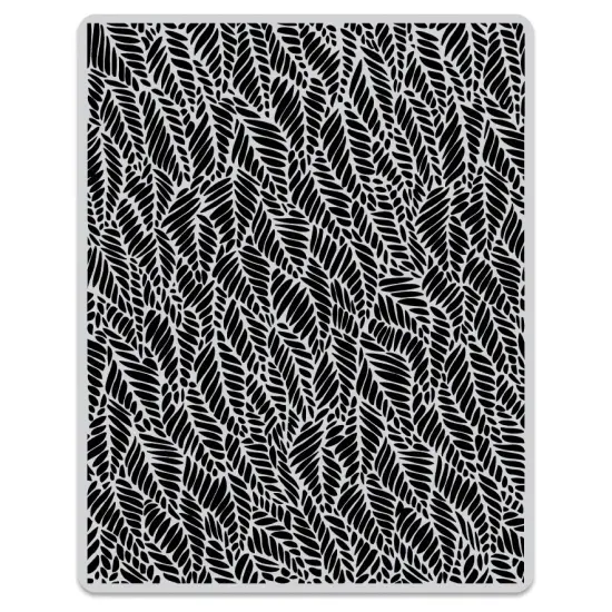 Hero Arts Cling Stamp-Leafy Background {4}