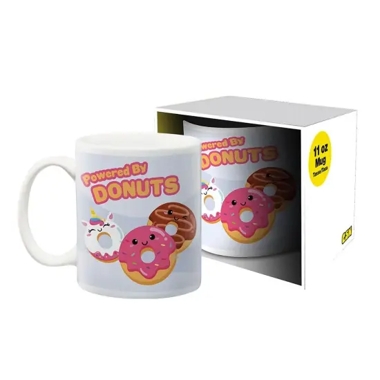 Kawaii Foods Powered by Donuts 11 Ounce Ceramic Mug {1}