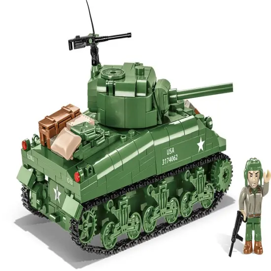 COBI Company of Heroes 3 Sherman M4A1 Tank {2}