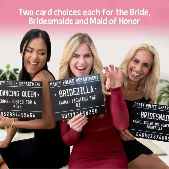 40 Unique Crimes on 20 Bachelorette Party Mugshot Signs! Game and Activity instructions included! These Photobooth Props are also a great idea for Birthdays, Girls Night Out, Stagettes and NYE! Welcome to Seller Assistant Please log in to your acco {2}