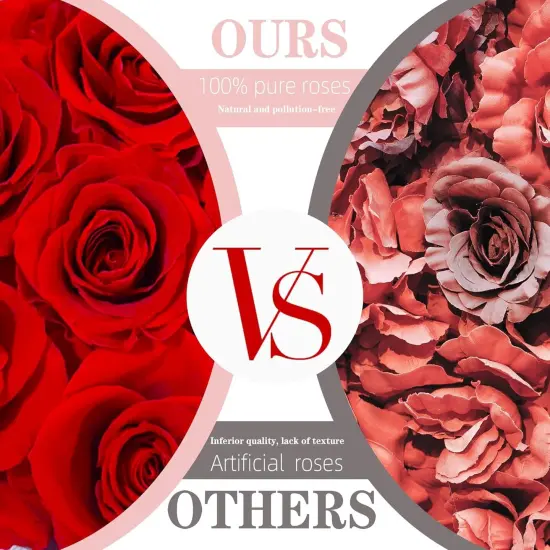 7-Piece Forever Flowers Roses Eternas {5}