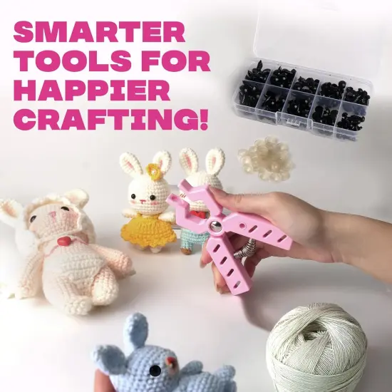 Safety Eye Snapper Tool for Effortlessly Attaching {3}