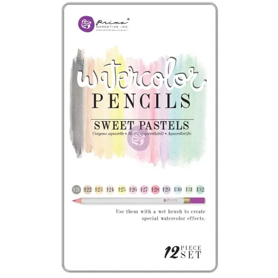 Watercolor Pencils - Sweet Pastels 655350584665 {1}