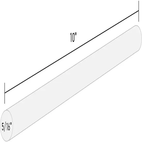 725M510 Mini Size 10" Clear Hot Glue Sticks - 5 lb Box {3}