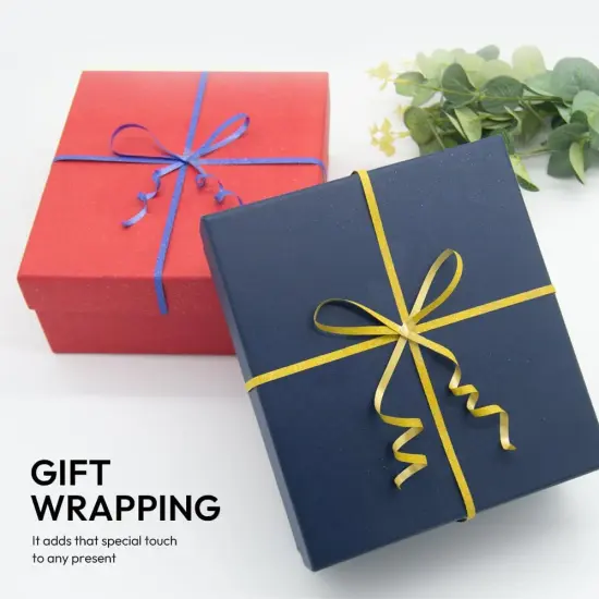 Red Glitter Curling Ribbon, 1/5" Wide x 500 Yards Christmas Curling Ribbons {3}