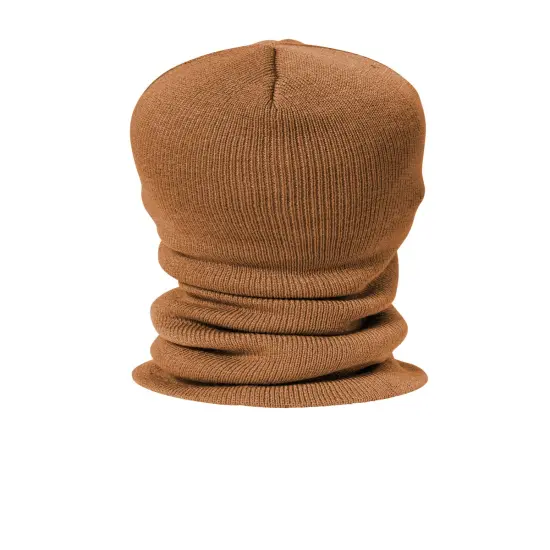 Carhartt&reg; Knit Insulated Face Mask Carhartt Brown {2}
