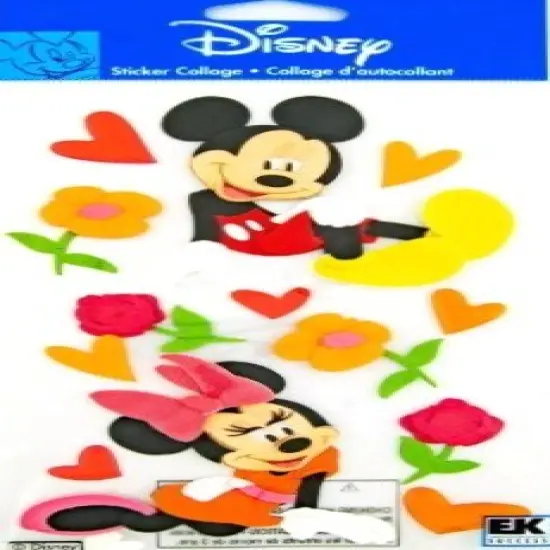 Disney Mickey & Minnie Dimensional Stickers {1}