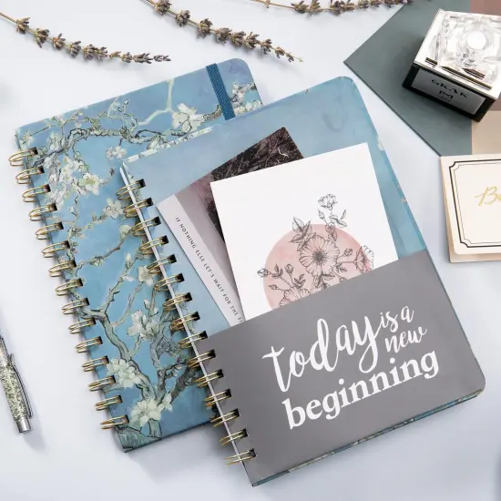 2025-2026 Planner – Planner 2025-2026, July 2025 - June 2026, Weekly & Monthly Planners, 8.5" x 6.4", Hardcover, Twin-Wire Binding, Monthly Tabs, Inner Pocket, Daily Organizer {1}