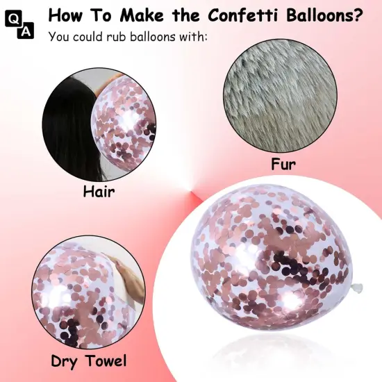 60PCS Pink and White Balloons(pink white) {5}