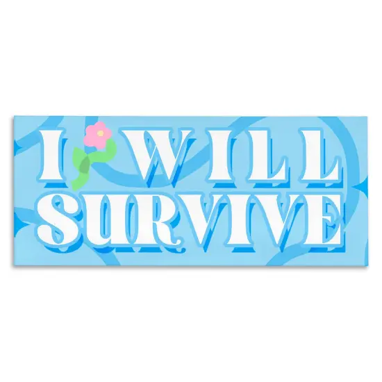 Stupell Industries Groovy I Will Survive Canvas, design by Lil' Rue {1}