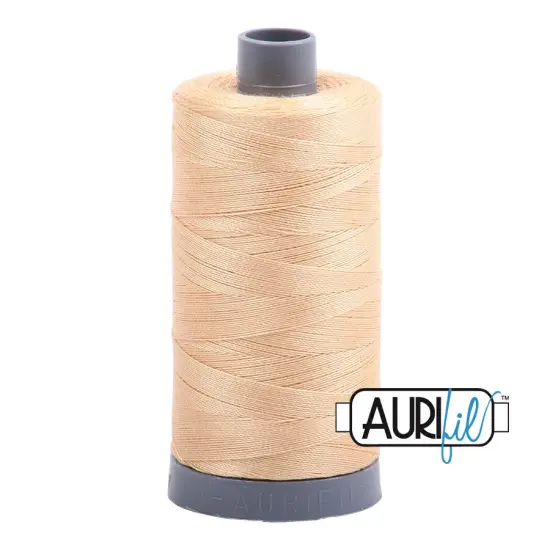 Light Caramel (6001) | 28wt Large Spool (750M / 820Y) | Aurifil Thread {1}