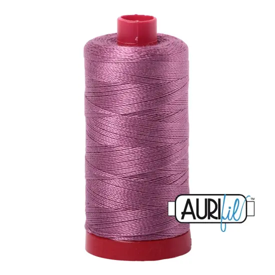 Wine (5003) | 12wt Large Spool (325M / 356Y) | Aurifil Thread {1}