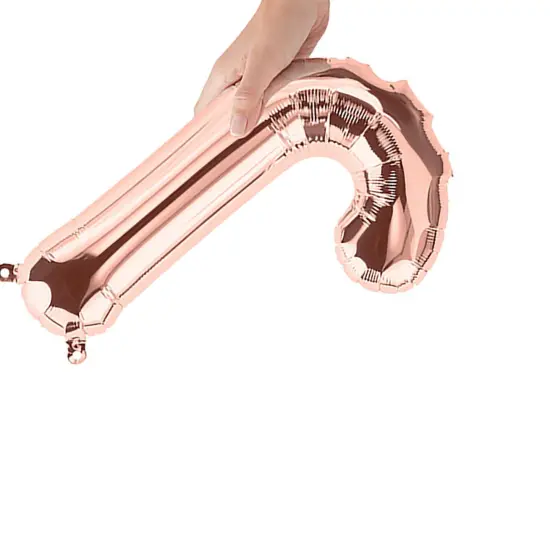 NorthStar Balloons&reg; 16 Inch Letter J Rose Gold Air Fill Only {4}