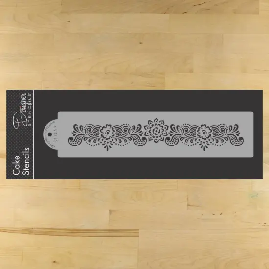 Chelsea Cake Stencil Tier #2 | C857 by Designer Stencils | Cake Decorating Tools | {1}