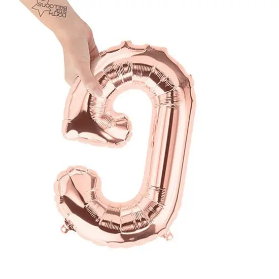 NorthStar Balloons&reg; 16 Inch Letter G Rose Gold Air Fill Only {2}