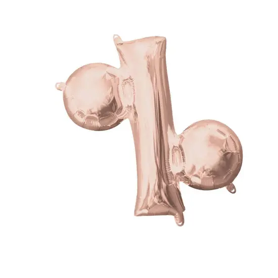 Anagram&reg; 16 Inch Symbol % Rose Gold Air Fill Only {4}