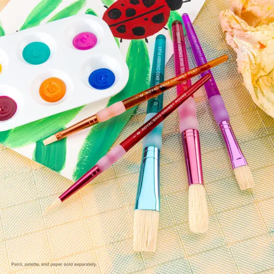 BK672 | Big Kid's Choice&trade; 5pc Bristle Chubby/Variety Brush Set {2}