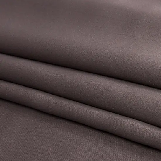 1 Yard Dark Silver Stretch Silk Charmeuse Smooth Elegant Solid Fabric for Gowns 40 inch Width {1}