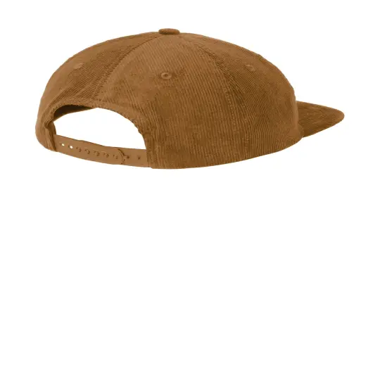 Port Authority&reg; Corduroy Cap Duck Brown {2}