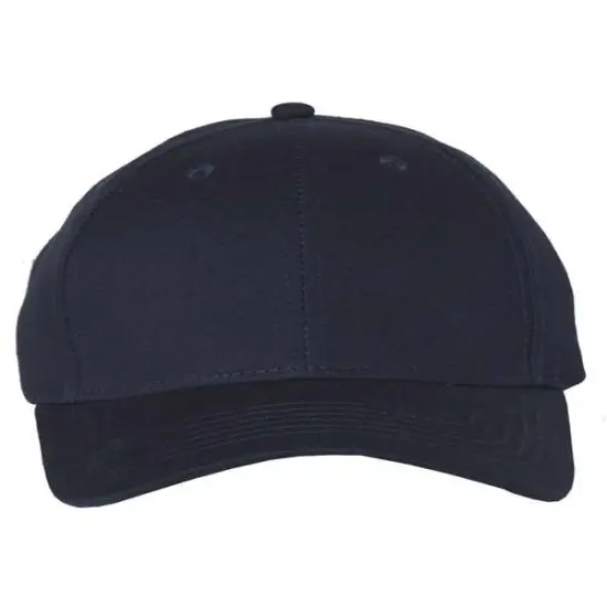 Valucap&reg; Adult Cotton Twill Cap Black {5}