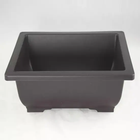 Rectangular Plastic Cactus & Succulent, Bonsai Training Pot - 10"x 7.5"x 3" {6}