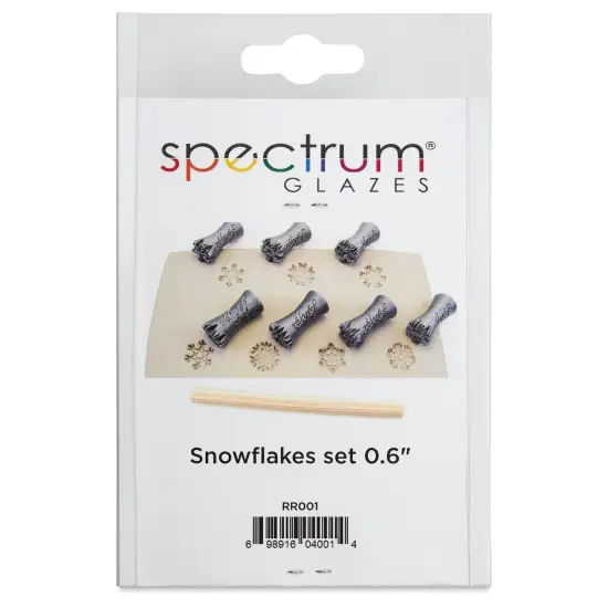 Spectrum Stamps - Snowflakes, Small, Set of 7 {1}