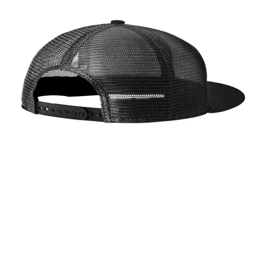 New Era&reg; Standard Fit Snapback Trucker Cap Blk/Blk {2}
