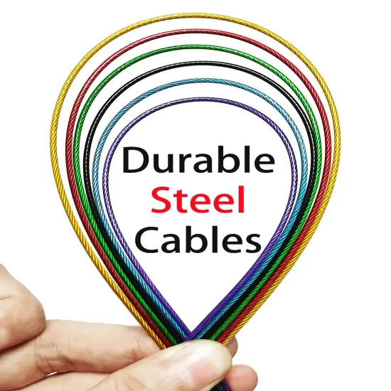 Circular Knitting Needles Set Round Needle Metal Magic Loop 40 Inch Size 15 11 9 7 4 1.5 {4}