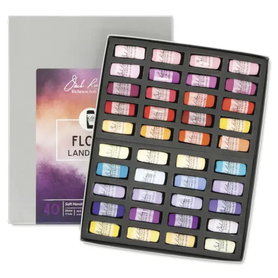 Richeson Soft Handrolled Pastels - Flora Landscape, Set of 40 {1}