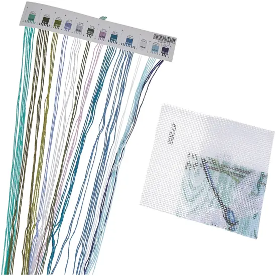 Dimensions Needlepoint Kit, Dragonfly Needlepoint, 5'' W x 5'' H, Various {2}