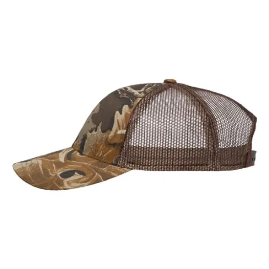 Valucap&reg; Camo Mesh Cap Stylish & Comfortable Fit A Classic/Brown Mesh {5}