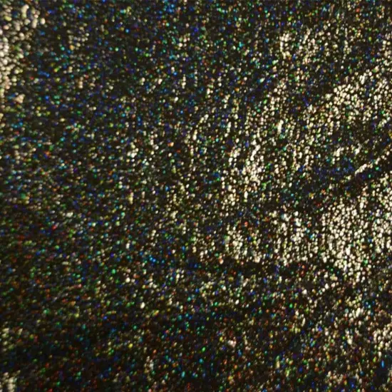 4-Way Stretch Dancewear Fabric 58/60" Wide Pebbles Hologram Spandex Black Royal {2}