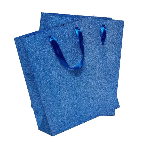 Durable Glitter Grain Euro Totes 10 1/4'' x 4 3/4'' x 12 5/8'' for Parties Royal {5}