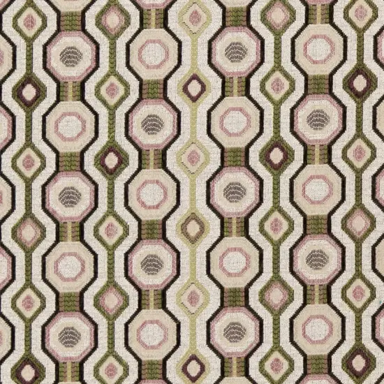 Garden - Green,purple AbstractGeometric Upholstery Fabric 54 Inches" {1}