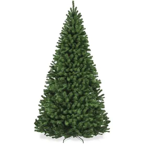 Best Choice Products Premium Spruce Artificial Christmas Tree w/ Easy Assembly, Metal Hinges & Foldable Base {7}