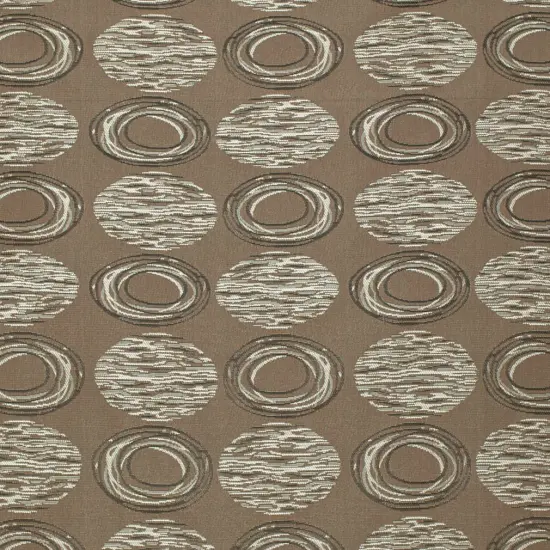 Java - Brown AbstractGeometric Upholstery Fabric 54 Inches" {1}