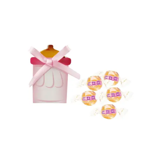 50 Pcs Baby Bottle Candy Boxes Shower Party Favors Pink {6}