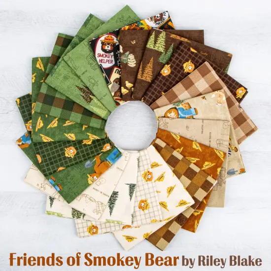 Smokey Bear Patches (cd16506-multi) | Friends of Smokey Bear | Riley Blake Designs | Riley Blake {2}