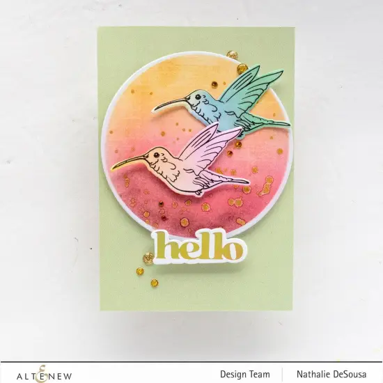 Happy Hummingbird {3}