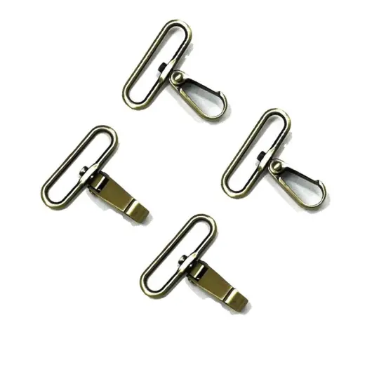 Swivel Hook Antique Brass 1.5 Inch Bar {4}